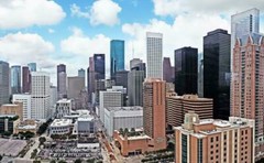 HOUSTON TEXAS SKYLINE GLOSSY POSTER PICTURE PHOTO BANNER PRINT city view tx 5925