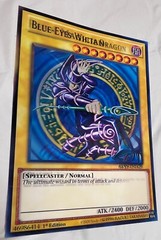 Yu-Gi-Oh Dark magican,blue&red eye 3D Poster 3D Lenticular Flip Effect,3 In One