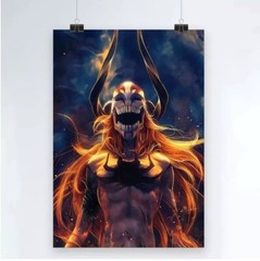 8x12in Bleach Anime Masked Art Canvas Home Decor wall art
