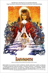 LABYRINTH 1986 80s DAVID BOWIE OFFICIAL ORIGINAL MOVIE FILM PRINT PREMIUM POSTER