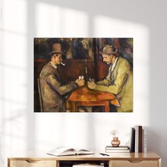 The Card Players 1894 Paul Cezanne Paintings Impressionism Wall Art Poster Print