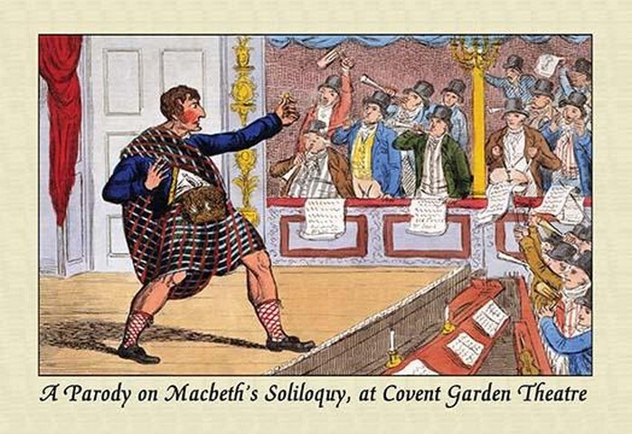 Macbeths Soliloquy Walker Poster Print