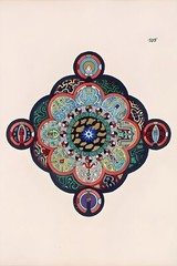 Mandala 105 by Carl Jung Classic Painting Print on Framed Canvas Wall Art