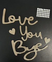 Love You Bye Wall Art