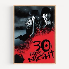 30 Days of Night (2007) Movie Poster Wall Art Print