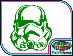 Star Wars Storm Trooper V Vinyl Sticker Car Truck Window Wall Poster Art Movie
