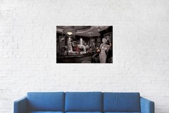 Java Dreams – Art Poster (James Dean, Marilyn Monroe, Elvis Presley) (36″ x 24″)