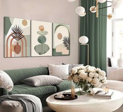 3 Pcs Boho Art Wall Decor Canvas Wall Art