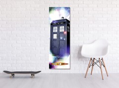 Doctor Who – TV Door Poster (The 10Th Doctor’s Tardis) (21″ X 62″) (Dr. Who)