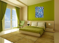 Takashi Murakami – Blue Art Print | Mounted Canvas | Framed Canvas |Acrylic