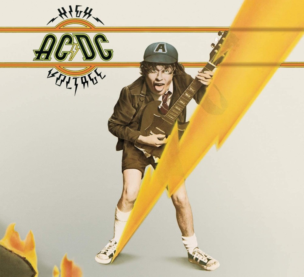 AC/DC High Voltage Music Album Cover Poster Print 12 x 12