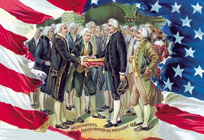 Washington’s Inauguration as President – Art Print
