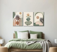 3 Pcs Boho Art Wall Decor Canvas Wall Art