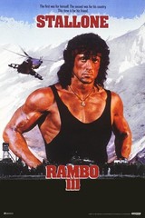 Rambo III 3 This Time Is For His Friend Retro Art Print Poster 24×36