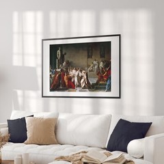 The Death of Julius Caesar Assassination Rome History Wall Art Poster Print