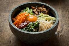 BIBIMBAP KOREAN GLOSSY POSTER PICTURE PHOTO BANNER PRINT stone bowl food 6798