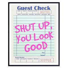 Pink Cute Bathroom Accessories for Women – Funny Bathroom Decor – Trendy Aest…