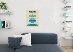 Maslows Hierarchy of Needs Motivational Therapy Doctor Chart Nurse Office Cool W