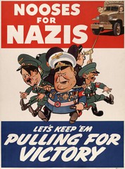 Nooses For Nazis Keep ‘Em Victory – 1940 – World War II – Propaganda Poster