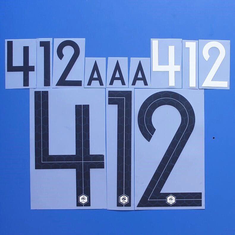 2018 France Name Number Personalise Customise Player Size Nameset Print