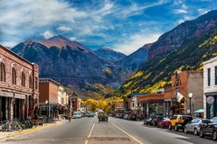 Main Street Telluride Colorado Photo Art Print Poster 24×36 inch