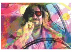 Psychedelic Dude By: David Lloyd Glover Poster 24in x 36in