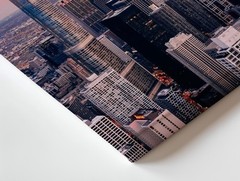 Chicago City Skyline Sunset Canvas Wall Art Urban Landscape Wall Decor Print