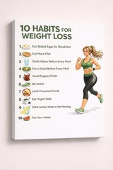 canvas print wall art Weight Loss Approach 14x11in Select Girl Brunet Or Blond
