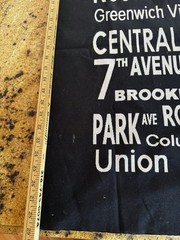New York City Landmarks Print On Fabric Iconic Luke Wilson Design Square