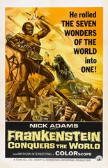 BB1608 Frankenstein Conquers the World Film 1965 Movie Poster 11×17