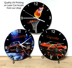 Toy Story «Rex Mr. Patato Hamm Slinky» Wall Clock, Acrylic Print, Art Home Decor