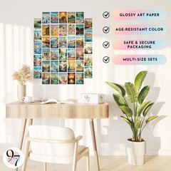 97 Decor Vintage Travel For Home – 40 Pcs 4×6 Inches, Poster 2