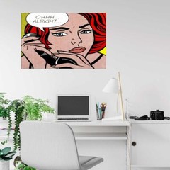 64412 Roy Lichtenstein ohhh Wall Decor Print Poster