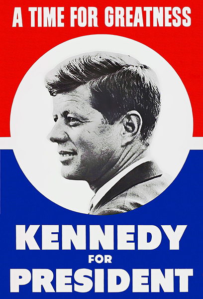 Kennedy For President – 1960 – Political Poster