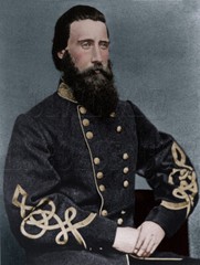 CS Gen John Bell Hood Civil War color photo – I10096