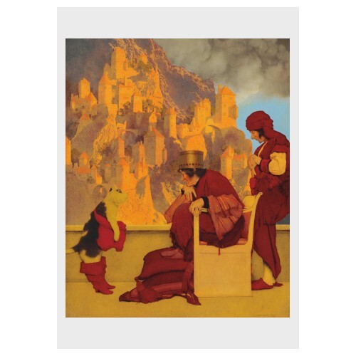 Maxfield Parrish – «Puss in Boots»: Poster (11.7″ x 16.5″)