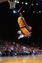 Kobe Bryant Dunk Motion Lakers Black Mamba Art Wall Room Poster – POSTER 20×30