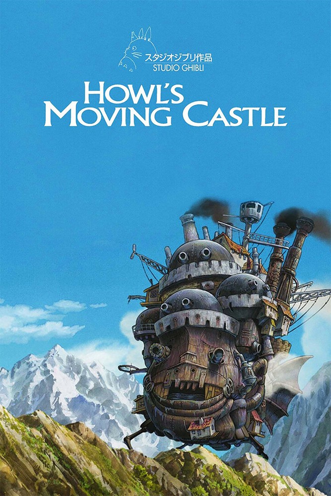 Howl’s Moving Castle Anime Art Wall Indoor Room Outdoor Poster- POSTER 20×30