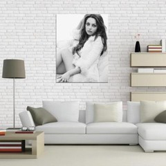 V0445 Mila Kunis Beautiful Actress BW Rare Decor WALL POSTER PRINT