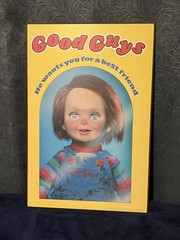 Chucky good guys wood wall art MDF
