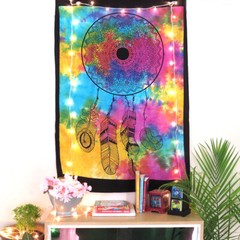 Multicolor Dream Catcher Poster Tapestry Bohemian Mandala Wall Hanging Poster