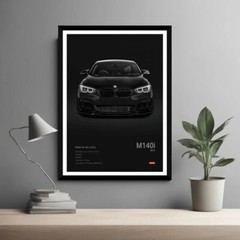 Famous Popular Sport Cars Cool Poster Canvas Wall Art Design Car Lovers Unframed