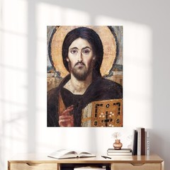 Christ Pantocrator Sinai Jesus Christ Christian Bible God Wall Art Poster Print