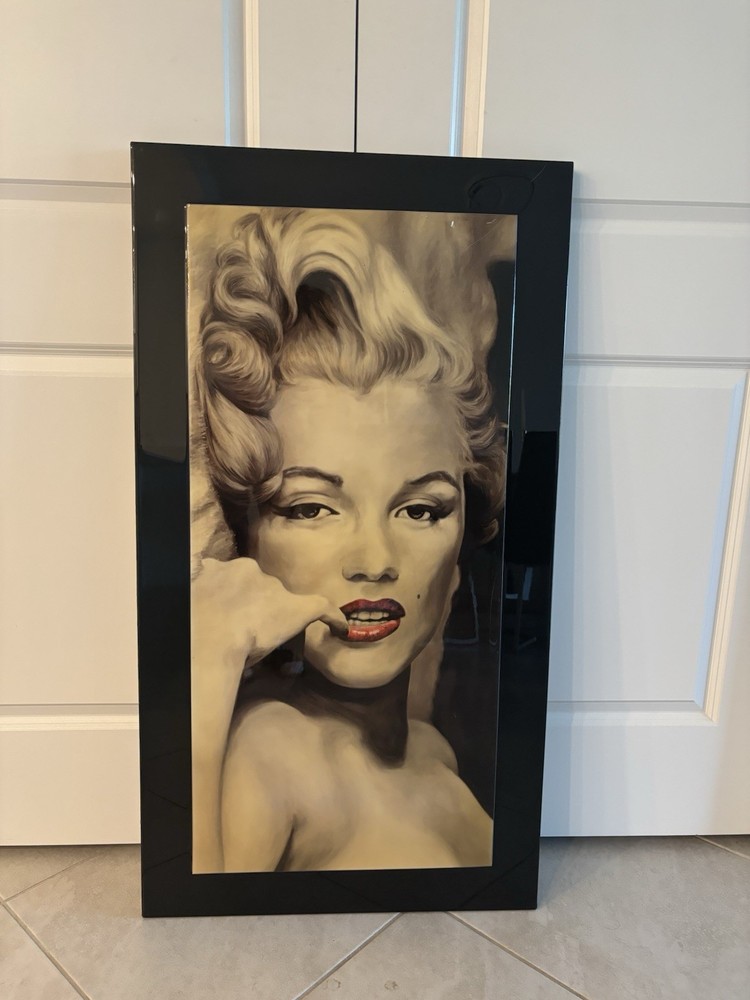Framed Portrait Poster Vertical Black Frame Paper Glass Wood Art Print