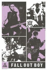 Fall Out Boy Faded Panels Poster – 24-by-36 Inches