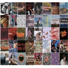 60 Pcs Wall Collage Kit Aesthetic Pictures, 80s Room Decor 4×6 Inches Art Home
