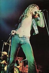 Robert Plant Led Zeppelin Singer “Crooning» Photo Print Poster 1973 US Tour