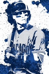 Javier Baez Chicago Cubs Art Wall Indoor Room Outdoor Poster – POSTER 20×30