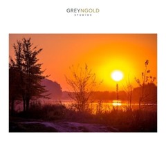 Sunset Scene Beautiful Nature Poster Wall Art Print pick size A4/A3/A2/90x60cm