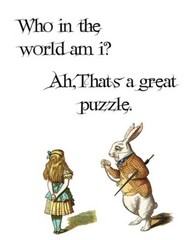 Alice Wonderland Book Quotes Wall Art Decor Set of 6 Print 8.5×11